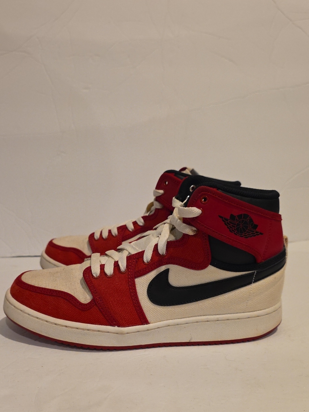 Nike Red Black White High-Top Sneakers 2013 Ajko Size 8 Chicago Jordan 1 Ajko